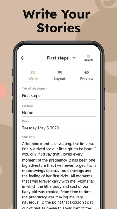 تصاویر Baby Diaries - Book Journal