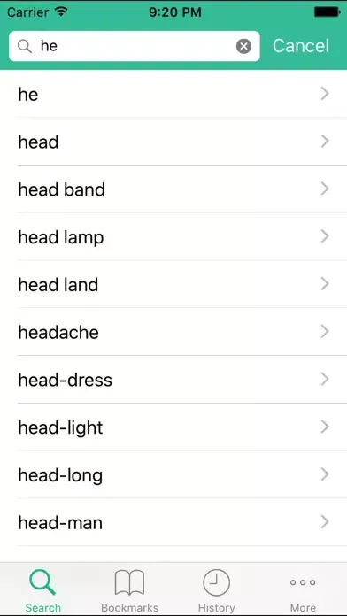 Capturas de pantalla de English Hindi Dictionary