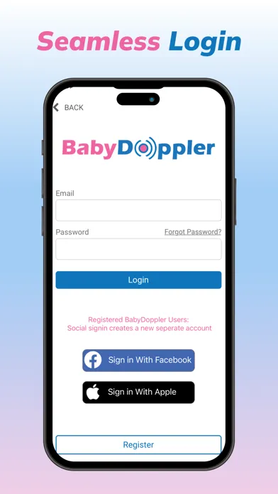 ภาพหน้าจอของ BabyDoppler