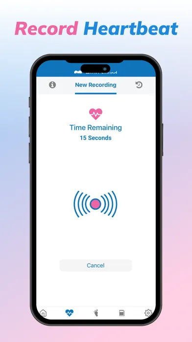 ภาพหน้าจอของ BabyDoppler