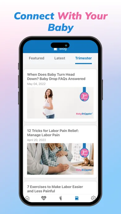 ภาพหน้าจอของ BabyDoppler