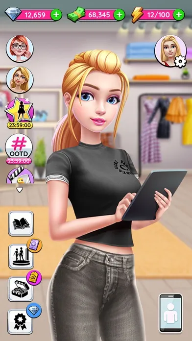Super Stylist Fashion Makeover应用截图
