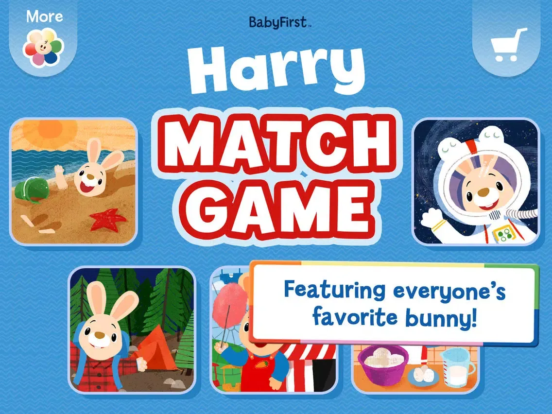 Capturas de pantalla de Memory Match Game for Kids - Fun Matching App for Toddlers iPad 