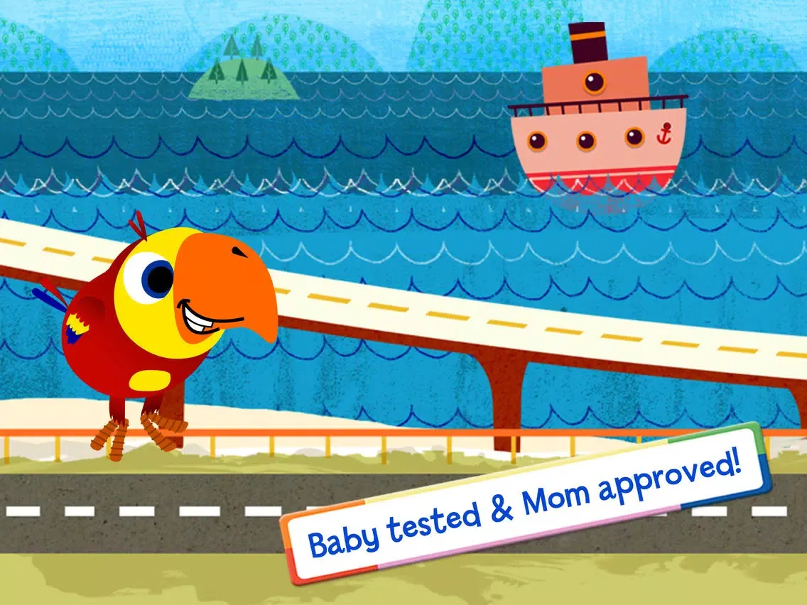 Capturas de tela do VocabuLarry's Things That Go Game by BabyFirst iPad 