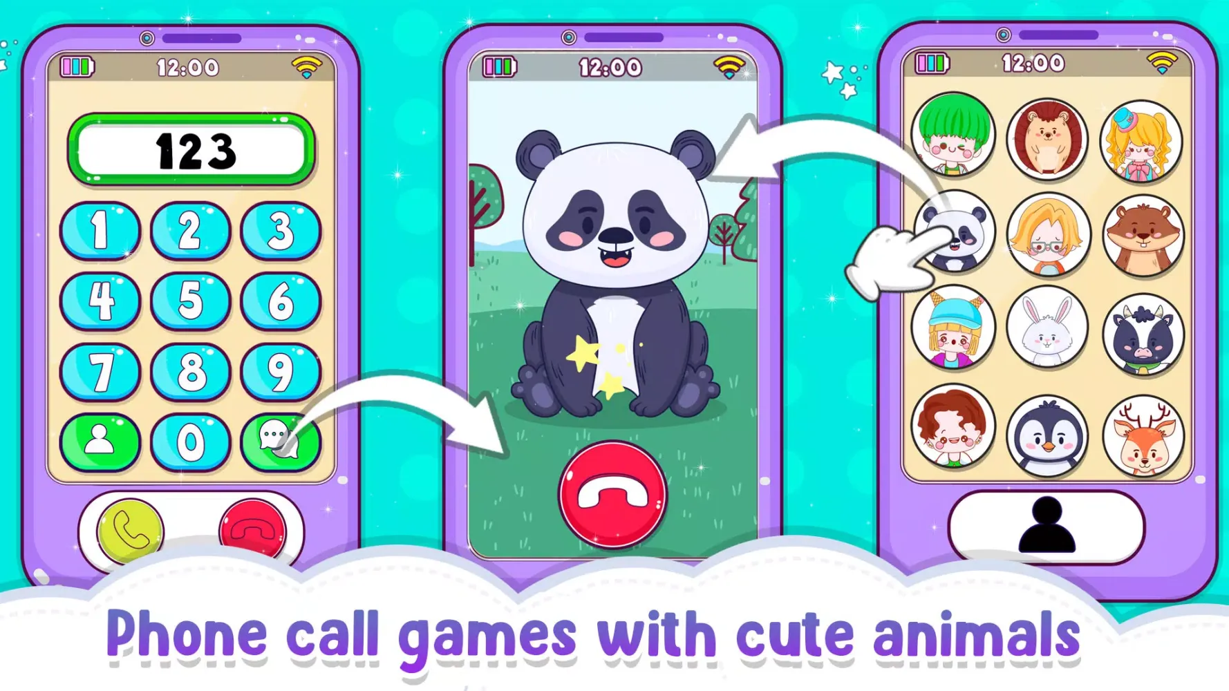Musical Toy Phone Mobile Games スクリーンショット