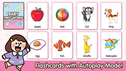 Скриншоты Baby First Words App