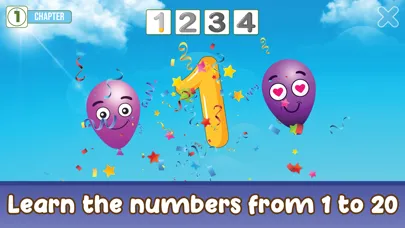 Captures d'écran de Balloon Pop – Preschool Games