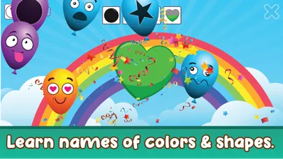 Captures d'écran de Balloon Pop – Preschool Games