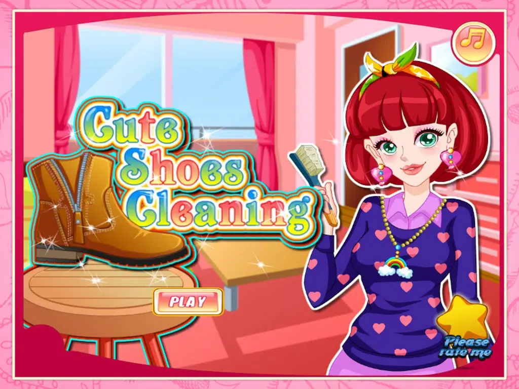 Zrzuty ekranu Cute Shoes cleaning iPad 