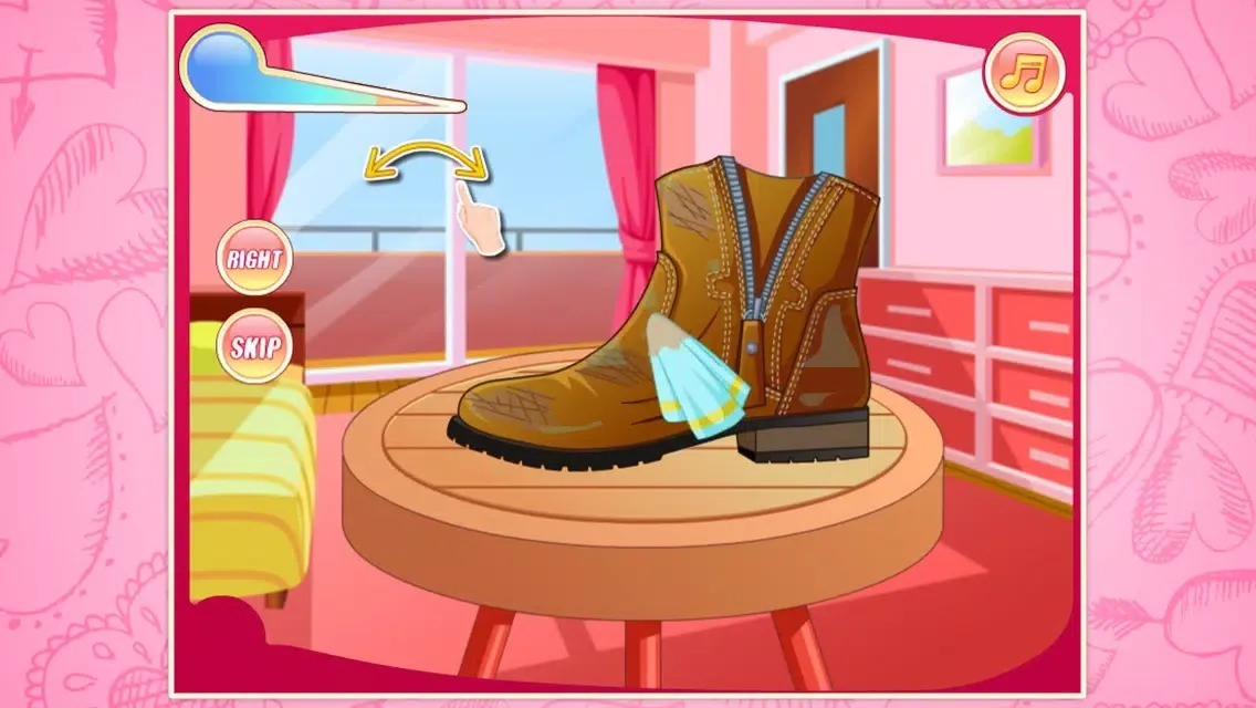 Zrzuty ekranu Cute Shoes cleaning