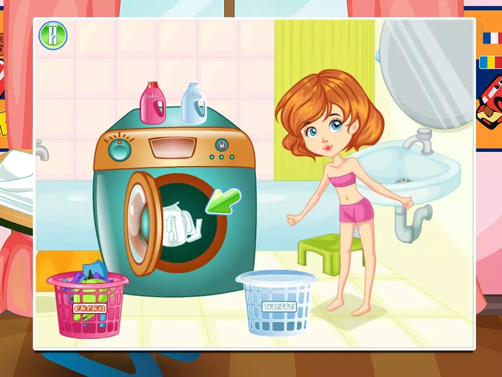 Laundry day ^0^ iPad  Screenshots