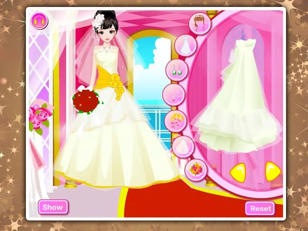 Lovely bride dressup&makeover iPad  Ekran Görüntüleri