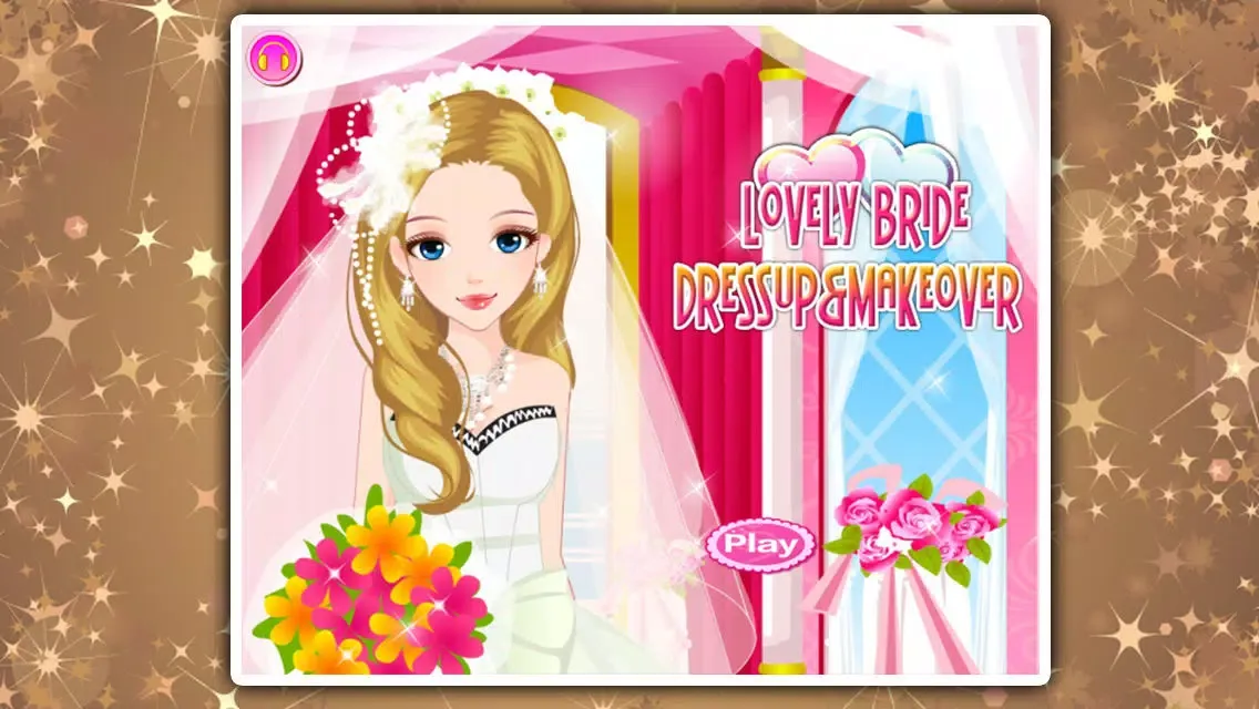 Lovely bride dressup&makeover Ekran Görüntüleri