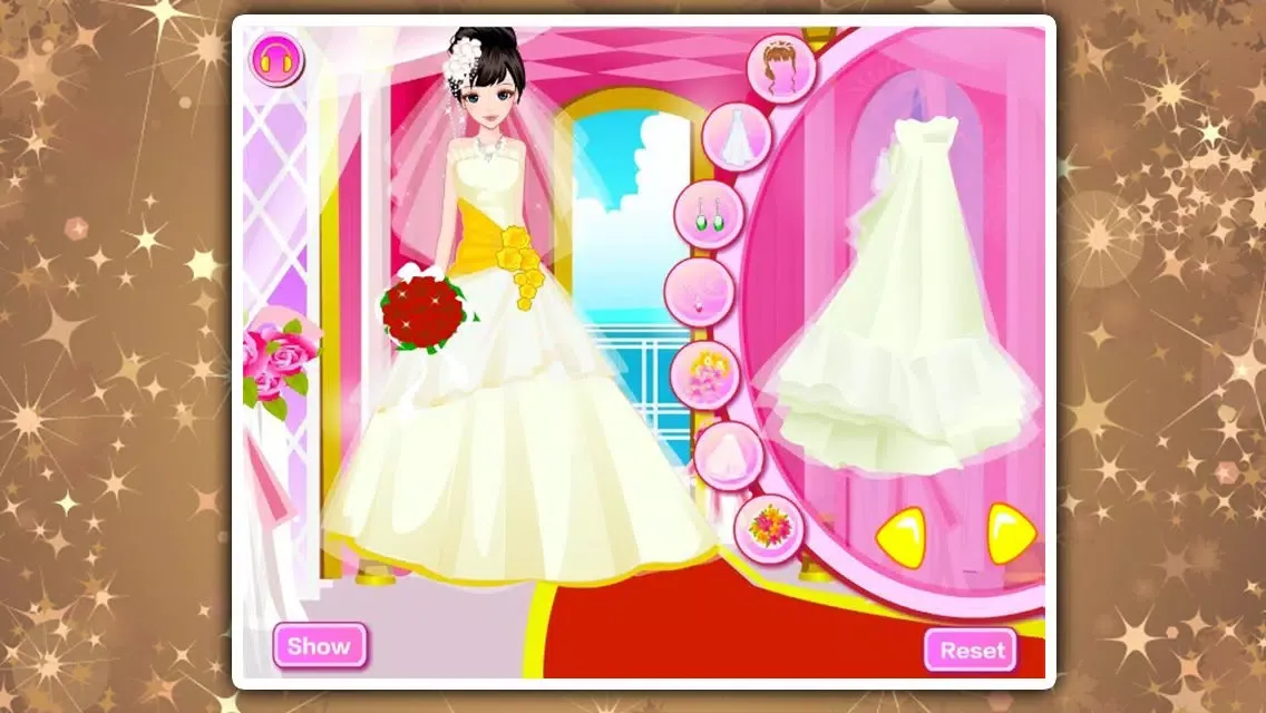 Lovely bride dressup&makeover Ekran Görüntüleri