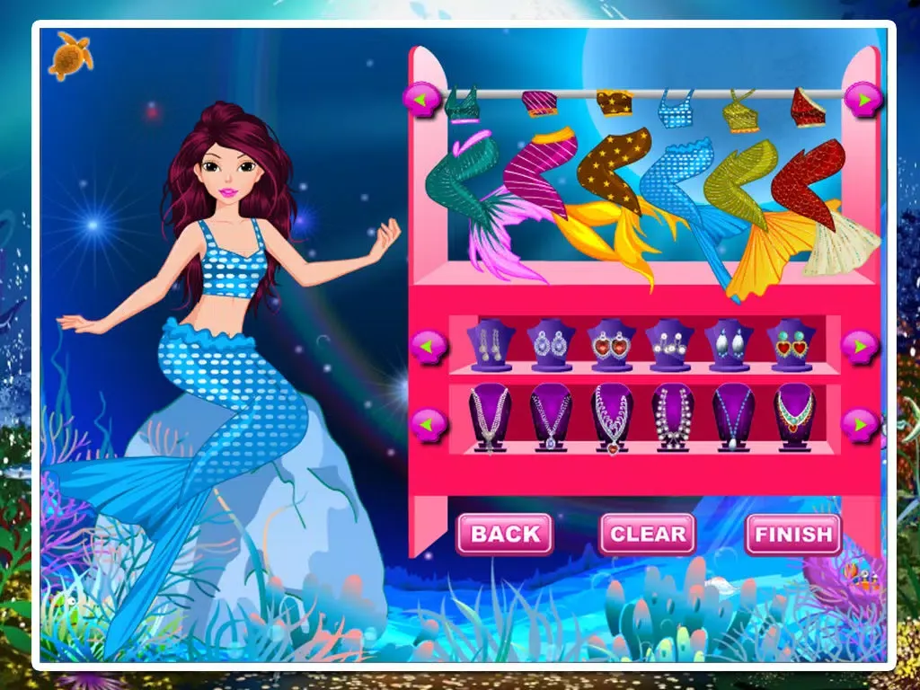 Capturas de tela do Mermaid Spa iPad 