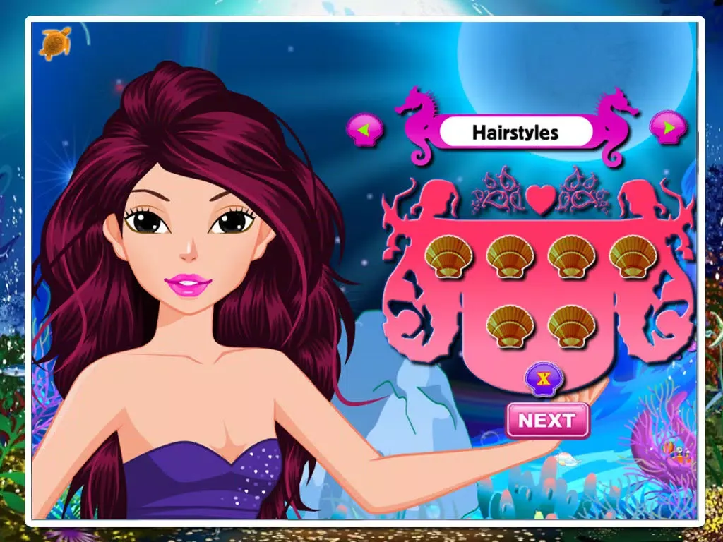 Capturas de tela do Mermaid Spa iPad 