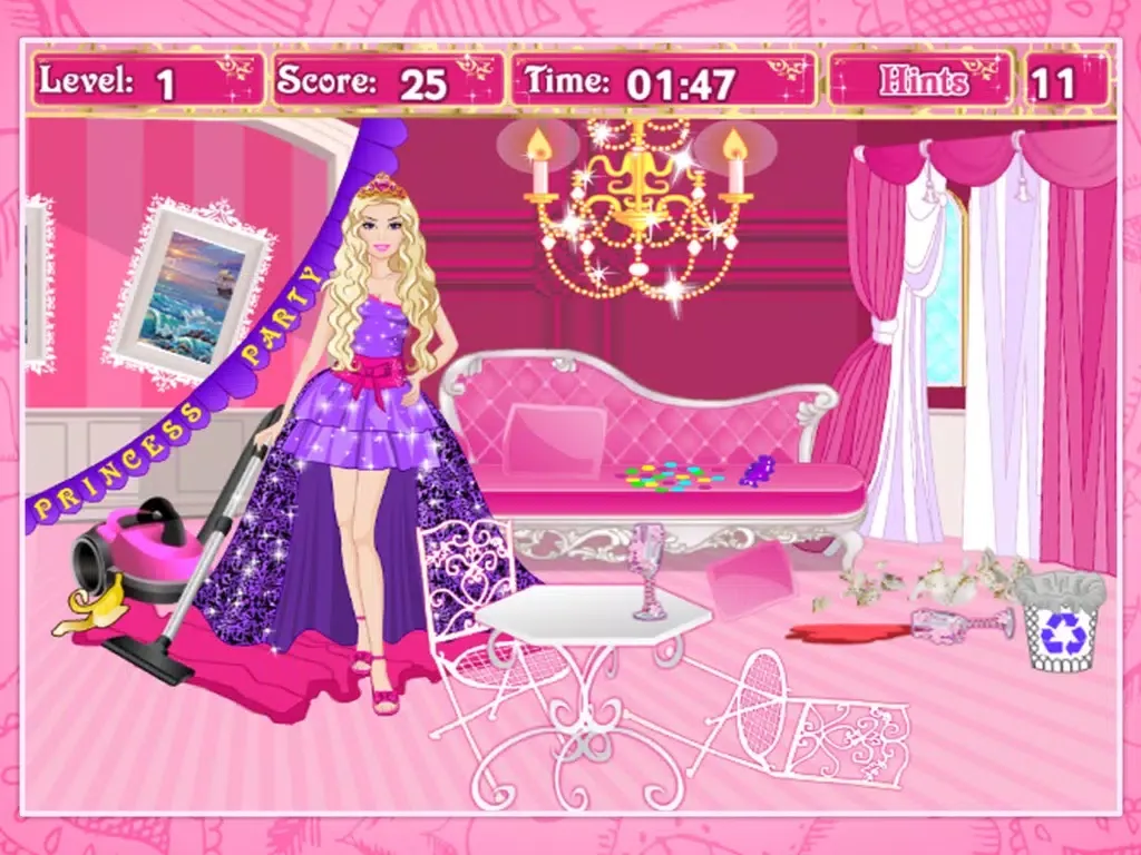 Capturas de tela do Party Cleanup iPad 