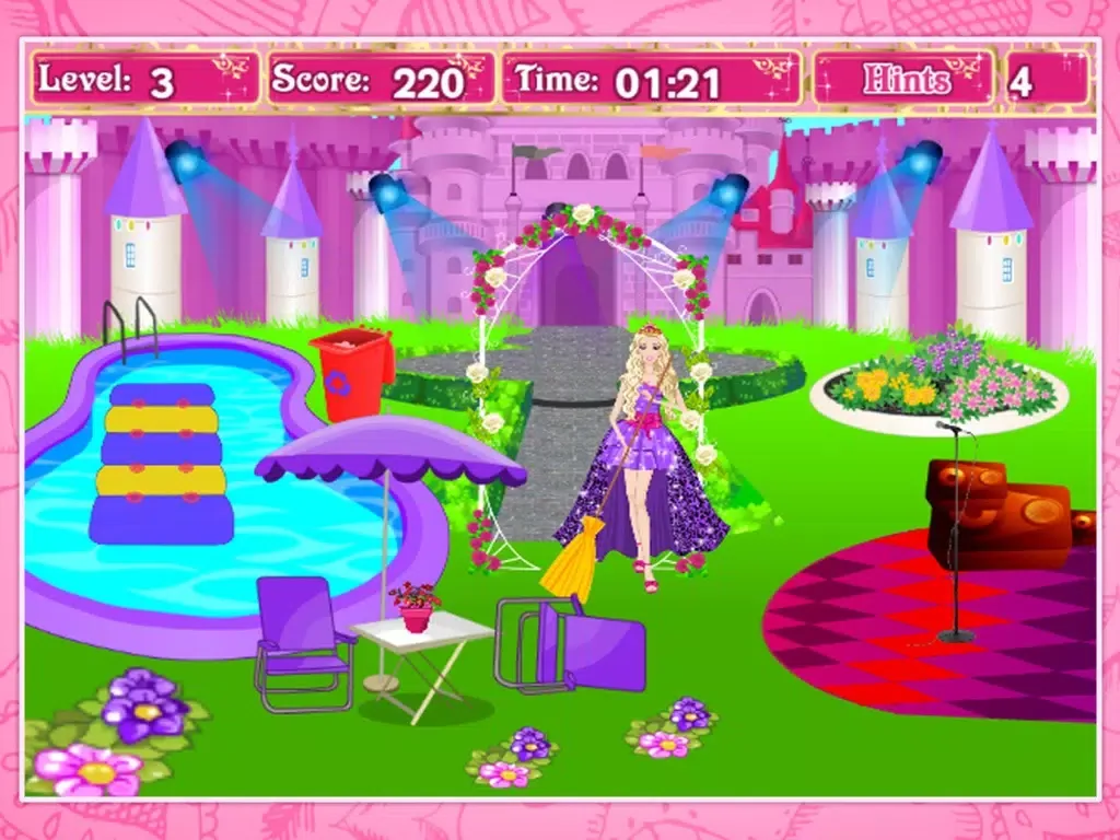 Capturas de tela do Party Cleanup iPad 