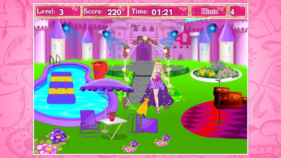 Capturas de tela do Party Cleanup