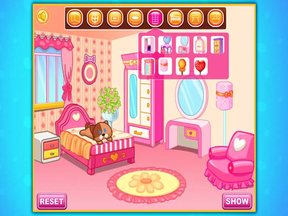 Princess bedroom - kid design iPad  Screenshots