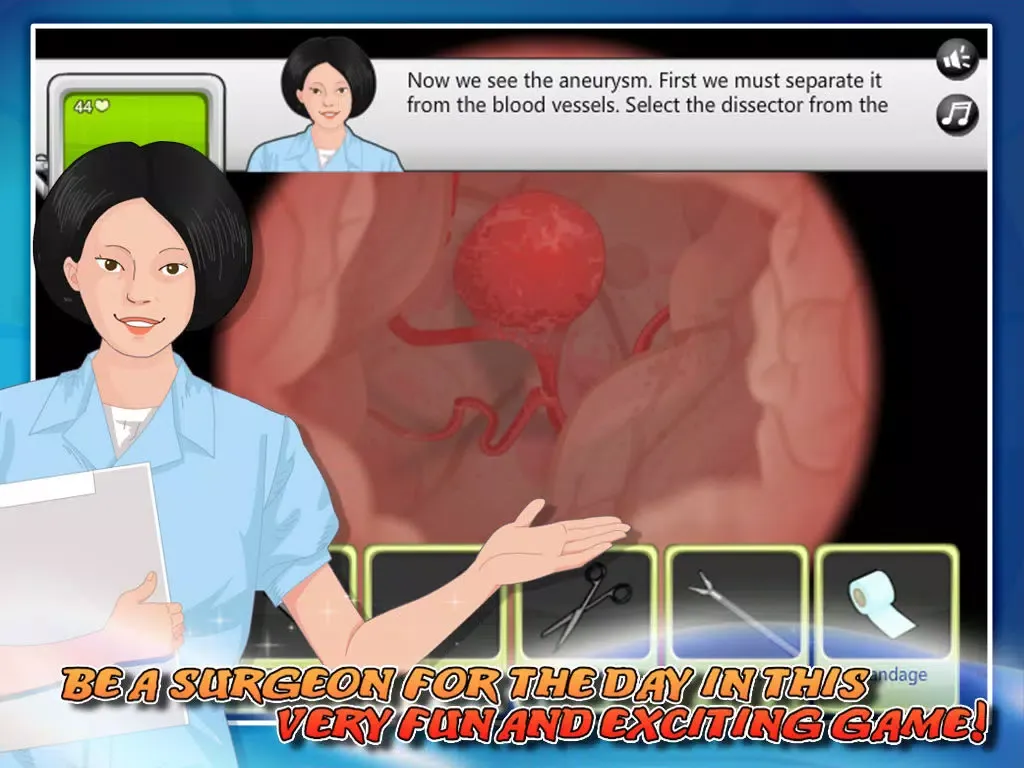 Virtual Surgery：Brain Surgery iPad 应用截图