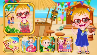 Baby Hazel Beach Party Screenshots