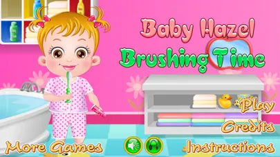 Tangkapan layar Baby Hazel Brush Time