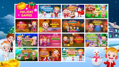 Screenshot di Baby Hazel Christmas Dream