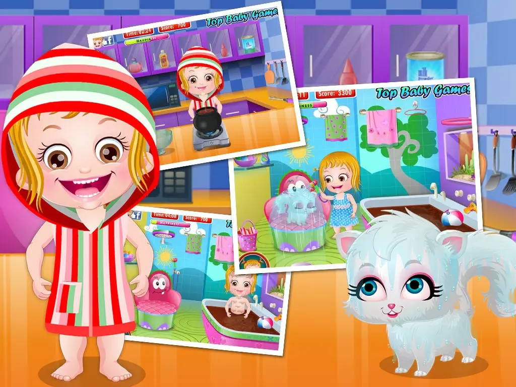 Zrzuty ekranu Baby Hazel Spa Bath iPad 