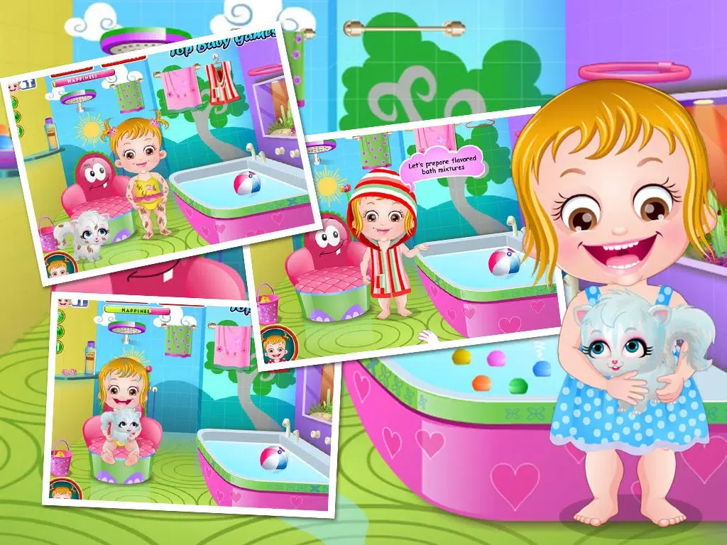 Zrzuty ekranu Baby Hazel Spa Bath iPad 