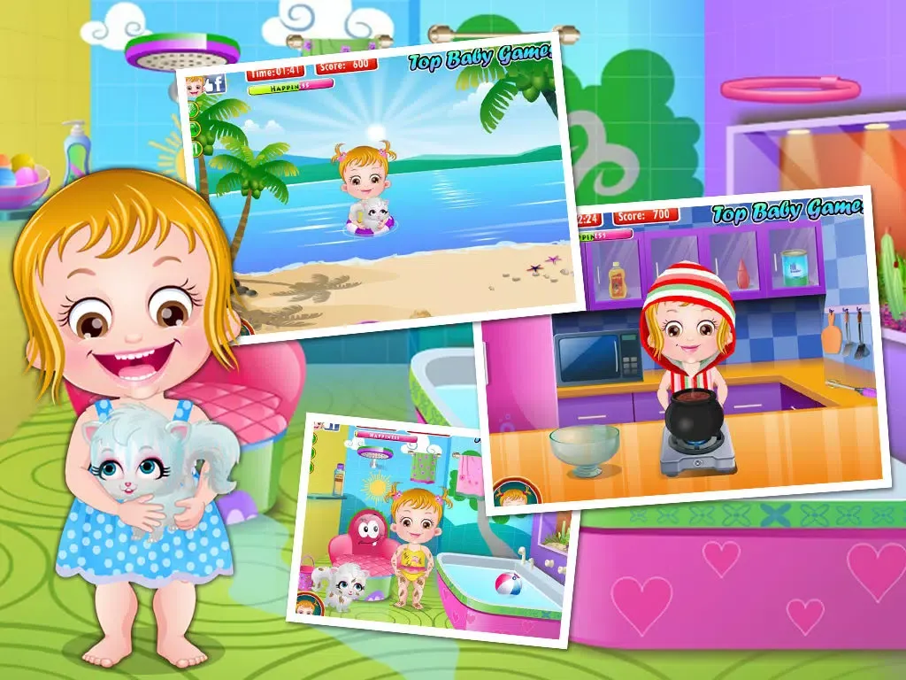 Zrzuty ekranu Baby Hazel Spa Bath iPad 