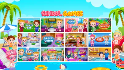 Capturas de tela do Baby Hazel Summer Fun