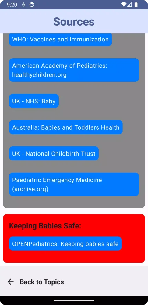 Baby Health Screenshots