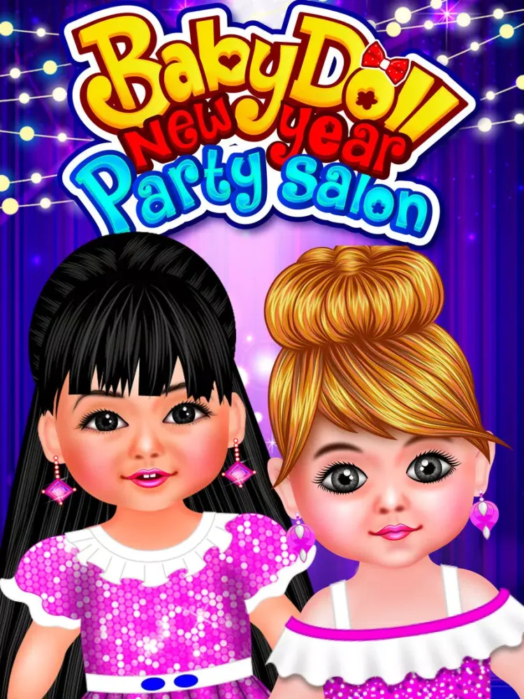 Capturas de pantalla de Baby Doll New Year Party Salon iPad 