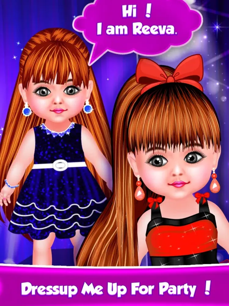 Capturas de pantalla de Baby Doll New Year Party Salon iPad 