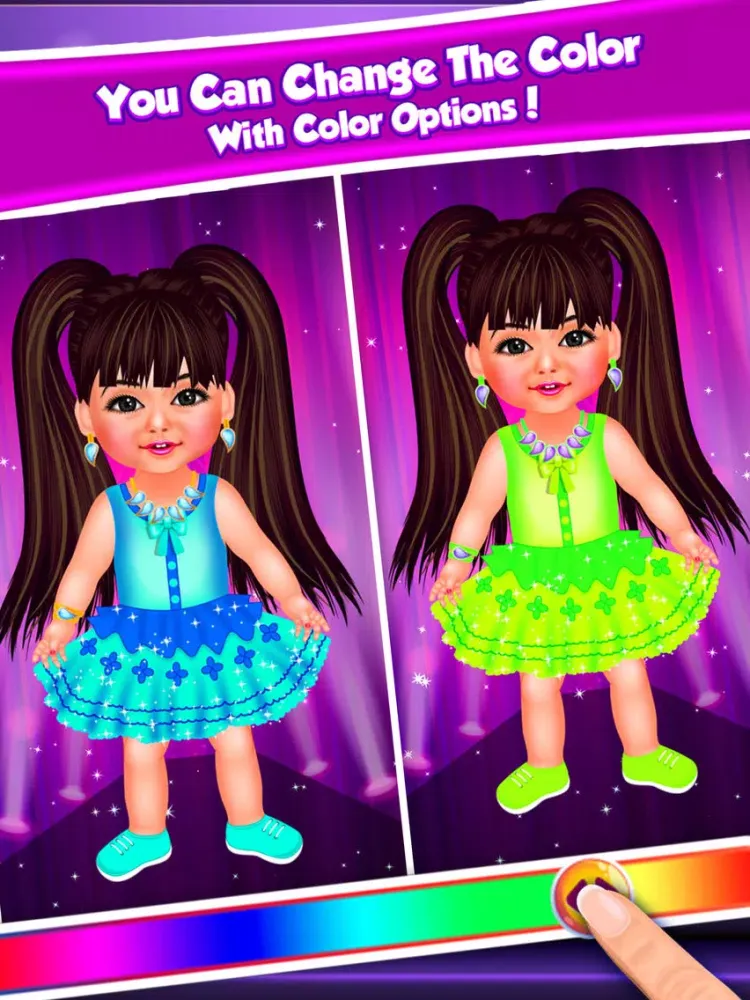 Capturas de pantalla de Baby Doll New Year Party Salon iPad 