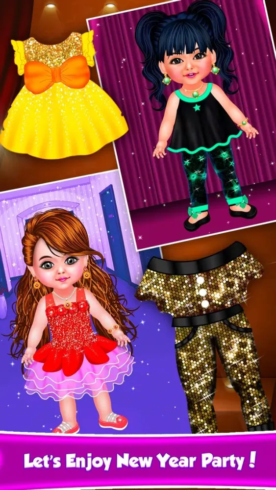 Capturas de pantalla de Baby Doll New Year Party Salon