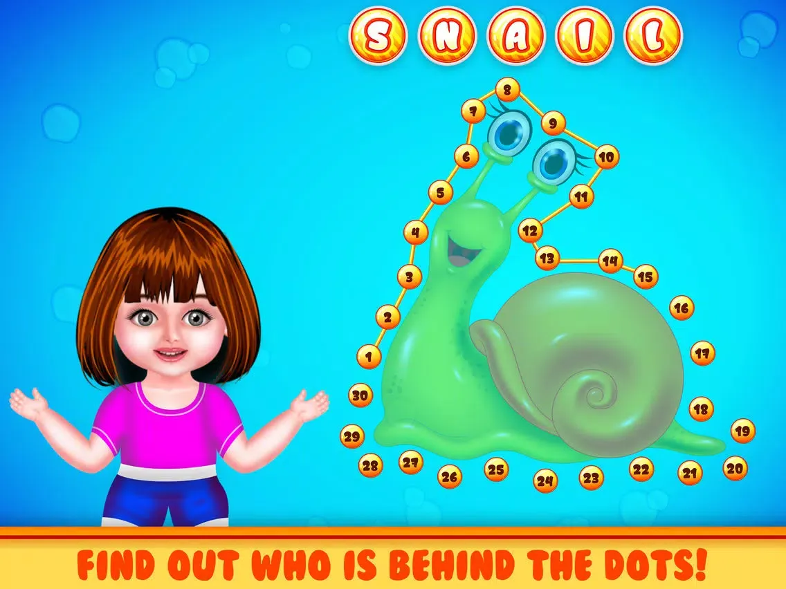 Connect Dots Kids Puzzle Game iPad Screenshots