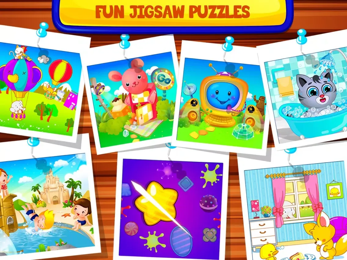 صور Jigsaw Puzzle Educational Game iPad 