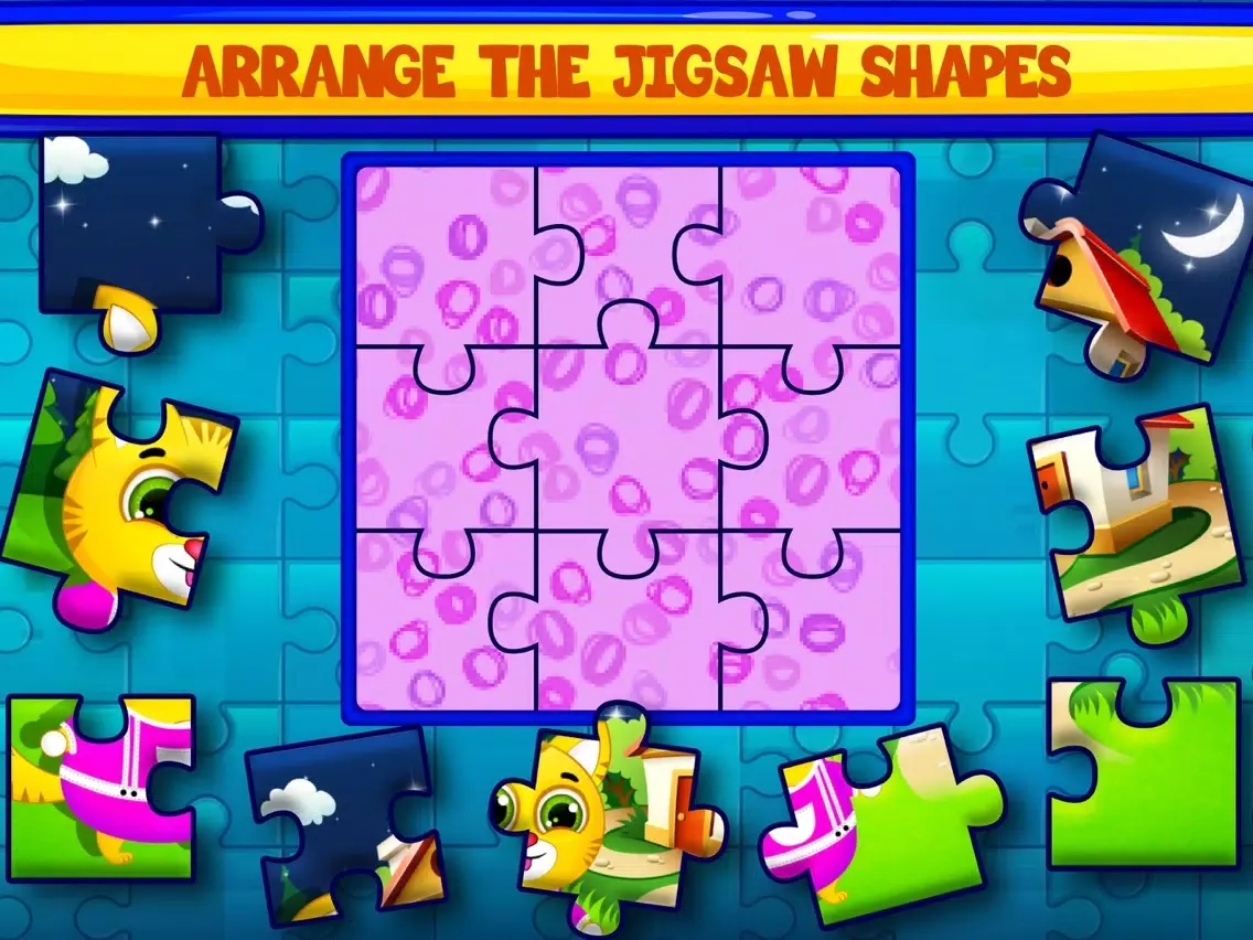 صور Jigsaw Puzzle Educational Game iPad 