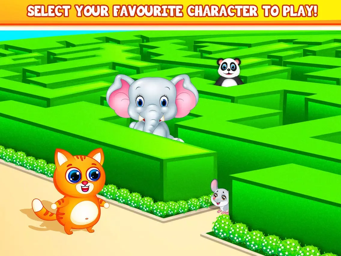 Screenshot di Kids Maze : Educational Puzzle iPad 
