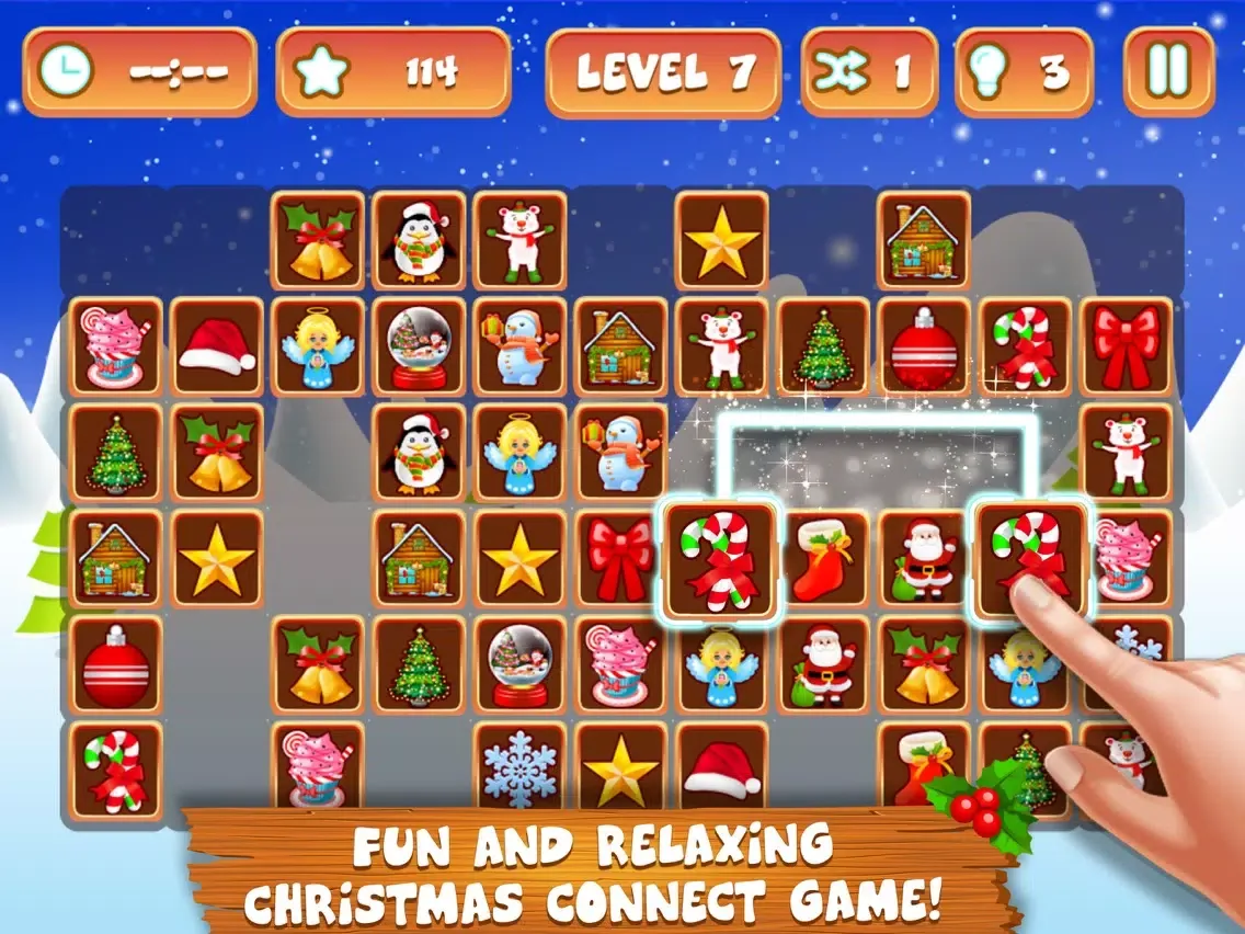 Onet Connect - Christmas Fun iPad  Screenshots