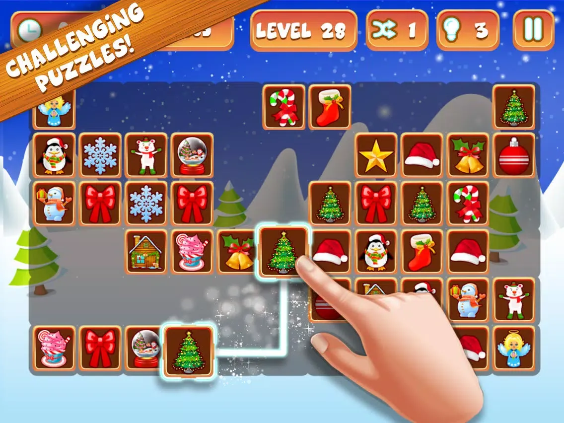 Onet Connect - Christmas Fun iPad  Screenshots