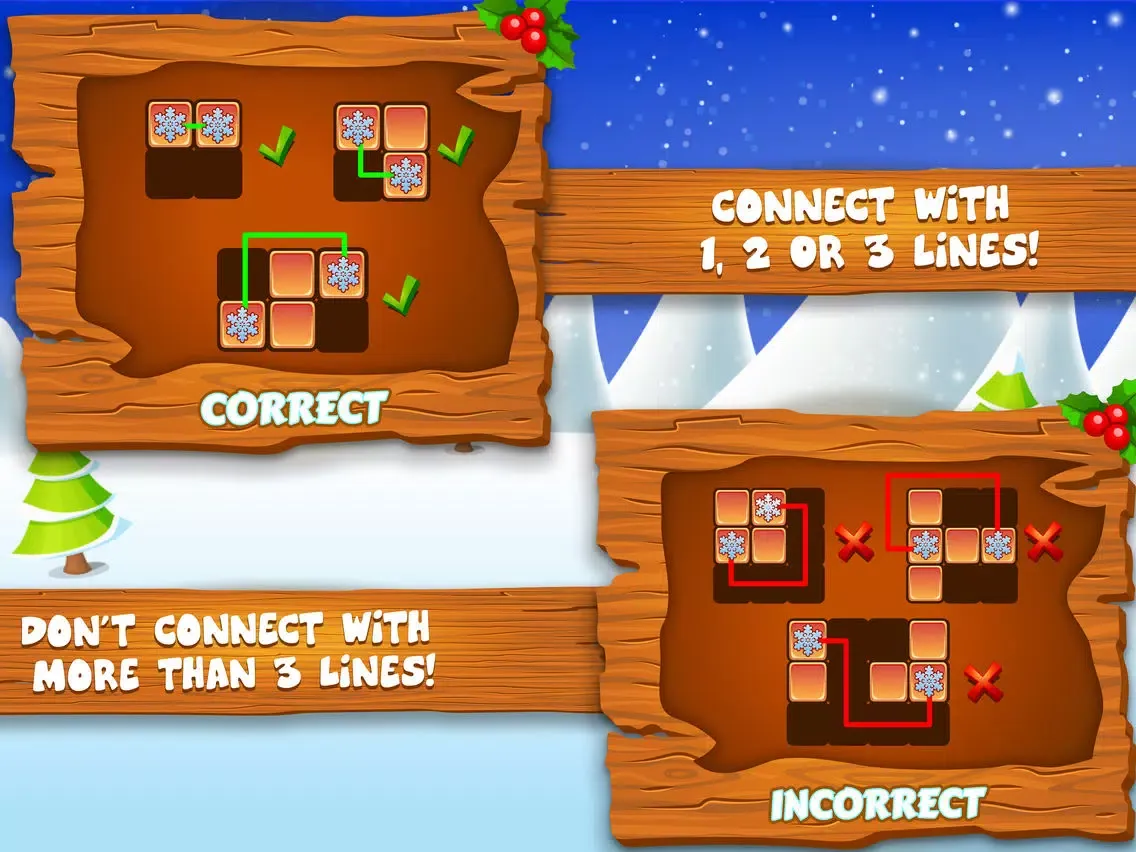 Onet Connect - Christmas Fun iPad  Screenshots