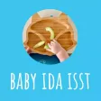 Baby Ida isst