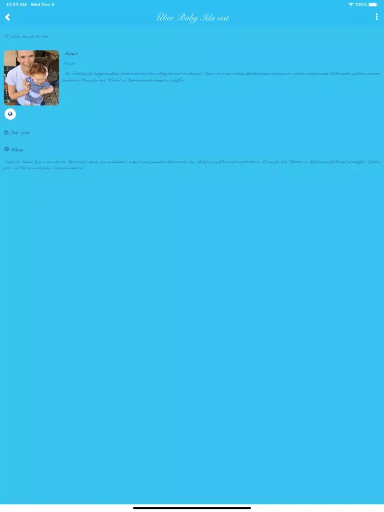 Capturas de pantalla de Baby Ida isst iPad 