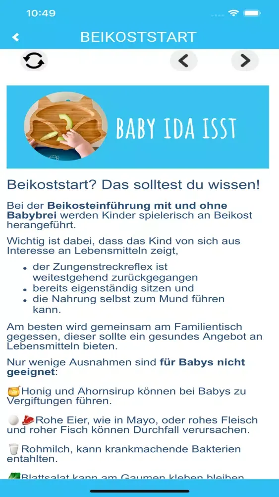 Capturas de pantalla de Baby Ida isst