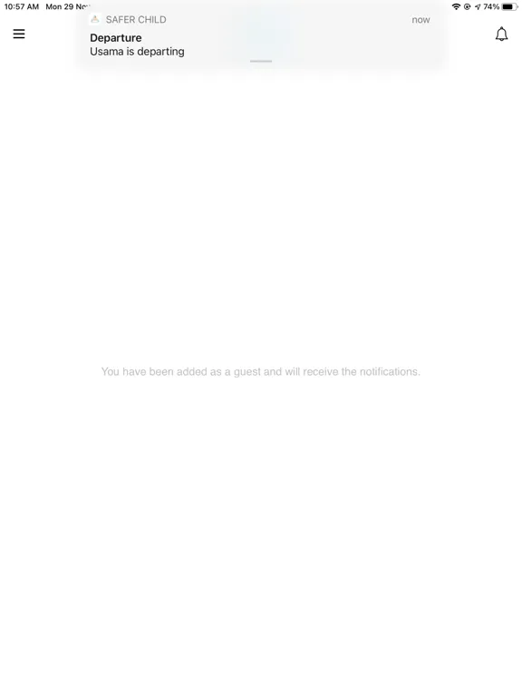 Zrzuty ekranu Child Minder Safer Child App iPad 