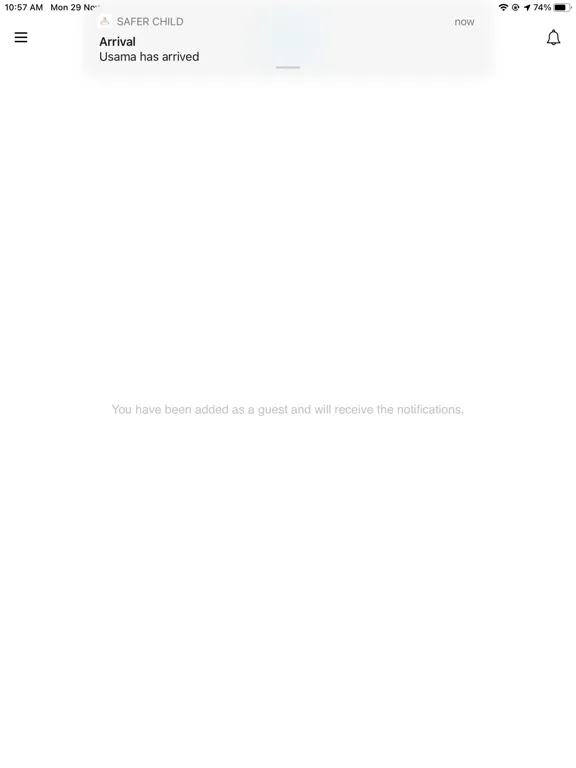 Zrzuty ekranu Child Minder Safer Child App iPad 