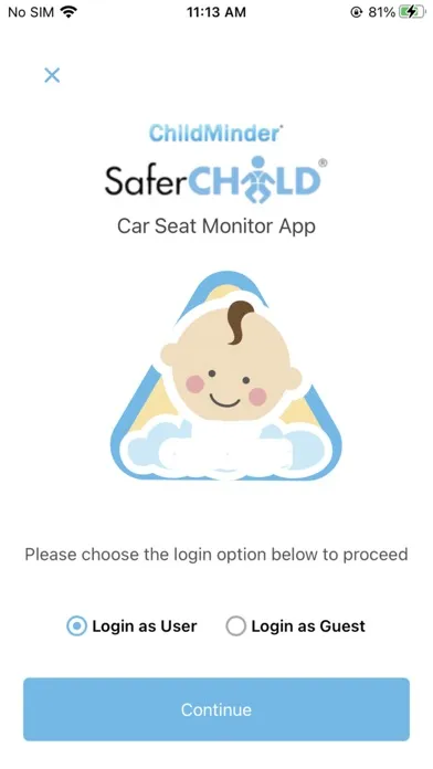 Zrzuty ekranu Child Minder Safer Child App